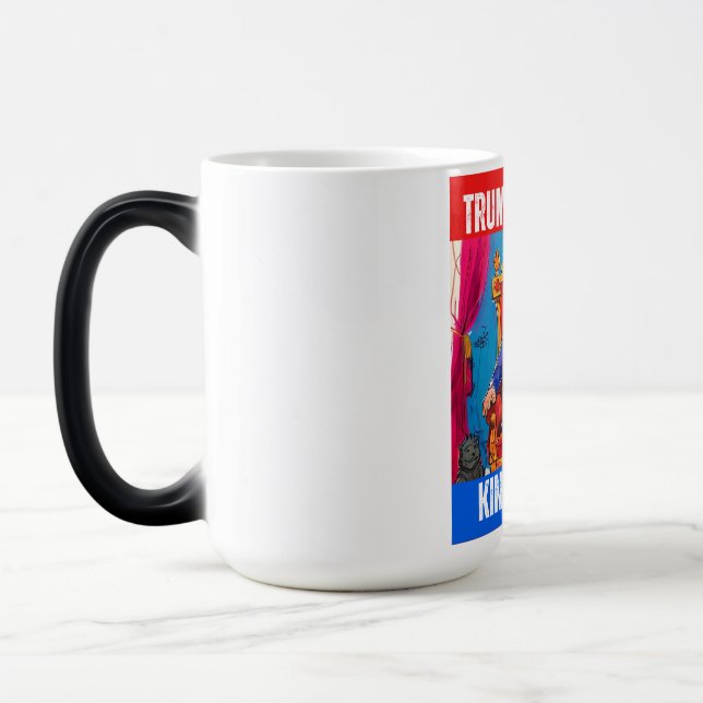 TRUMP 45 & 47 - KING DONALD COLOR MORPH MUG  (Left)