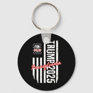 Trump 45 47 Pennsylvania Men Women Youth Gifts  Keychain