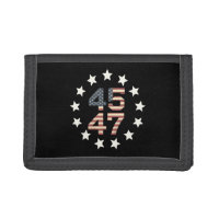 Trump 45 47 Stars Vintage USA American Flag