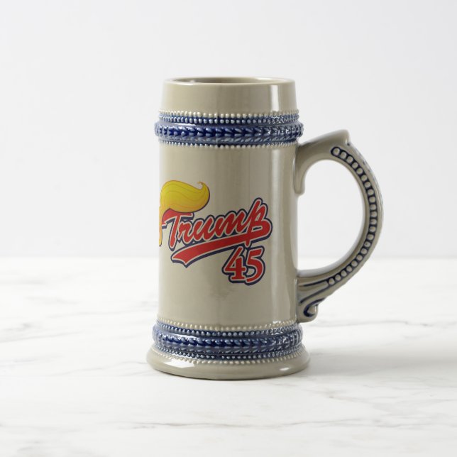 Trump 45 beer stein (Right)