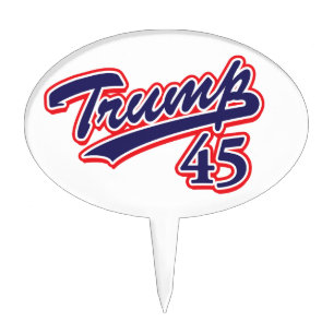 Trump 45! cake topper