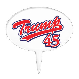 Trump 45! cake topper