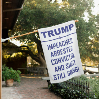 TRUMP 45 HOUSE FLAG