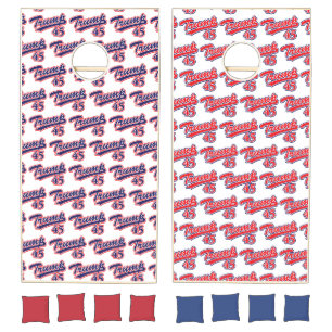Trump 45 - President Trump Cornhole Set