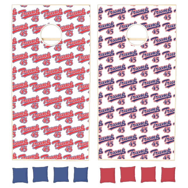 Trump 45 - President Trump Cornhole Set (Set)
