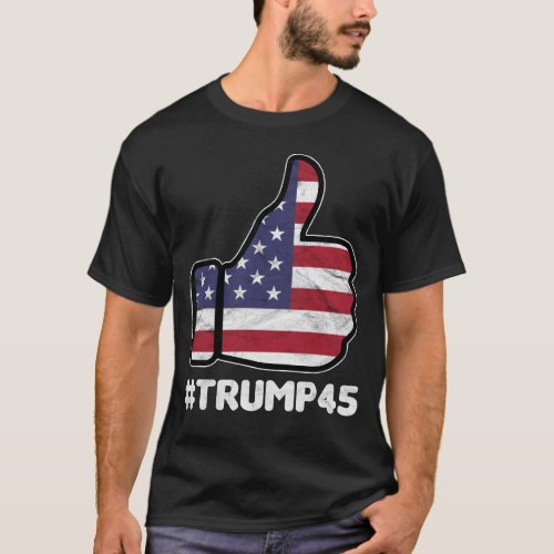  Trump 45 T_Shirt