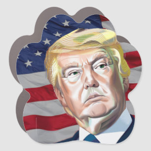 Trump 45th President of the USA - Gift Car Magnet