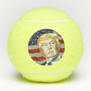 Trump 45th President of the USA - Gift Tennis Balls