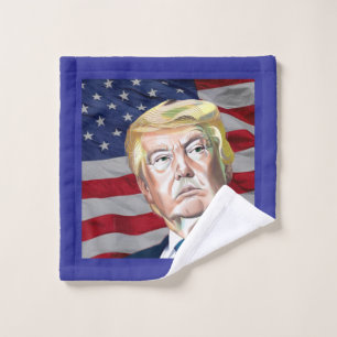 Trump 45th President of the USA - Gift Wash Cloth