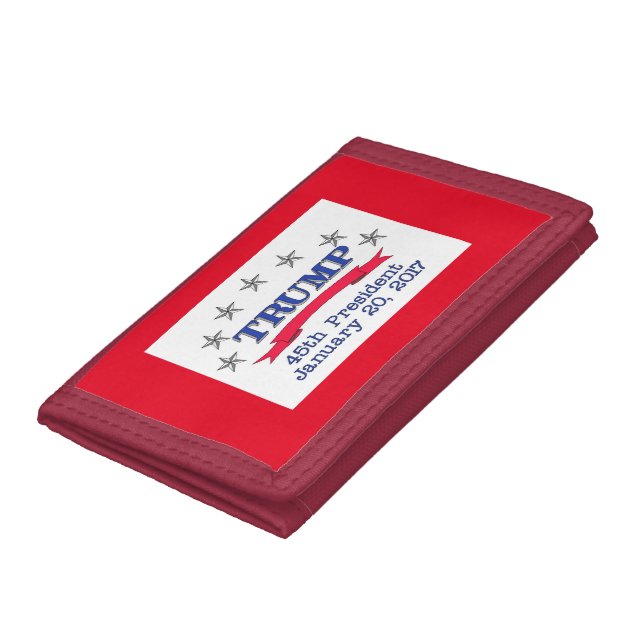 Trump 45th President Tri-fold Wallet (Bottom)