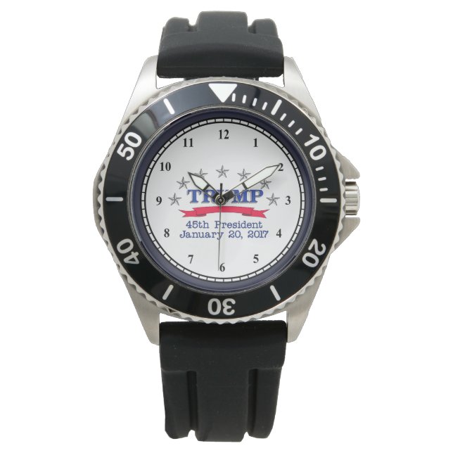 Trump 45th President Watch (Front)