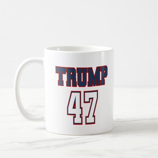 Trump 47 Campaign Mug (Left)