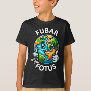 Trump 47 Felon Of The United States Fur With The F T-Shirt
