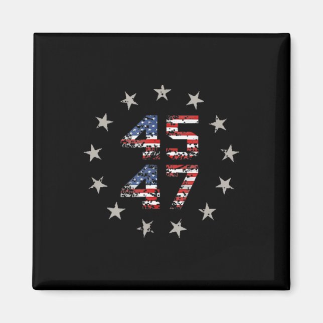 Trump 47 Making America Great Again Gulf Of United Magnet (Front)