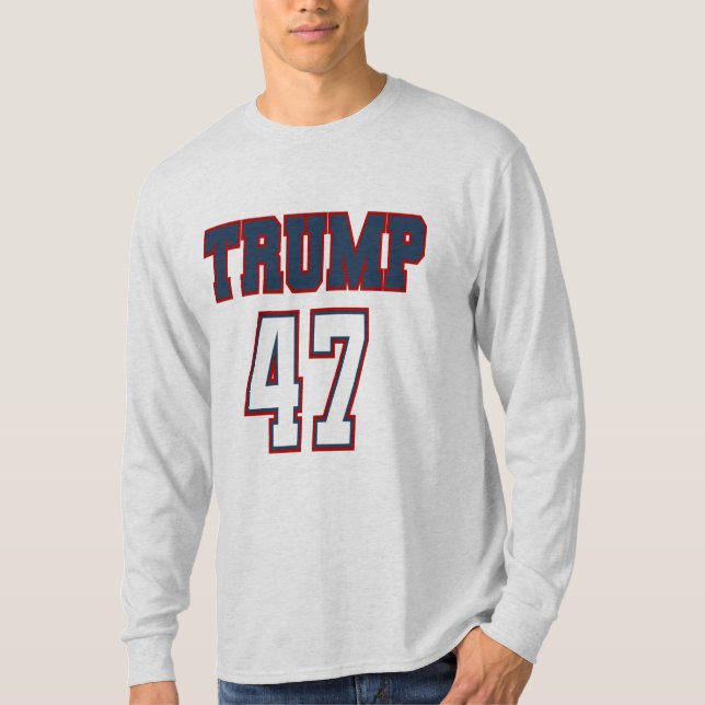 Trump 47 Men's T-shirts (Front)