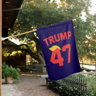 Trump 47 President  House Flag