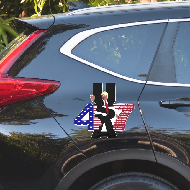 Trump 47 USA Sticker (Car Side)