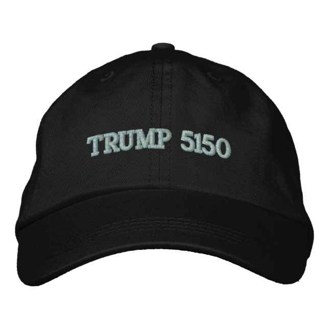 TRUMP 5150 EMBROIDERED BASEBALL CAP (Front)