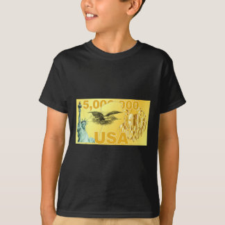 Trump 5 Million Dollar Wealthy Migrant American Go T-Shirt