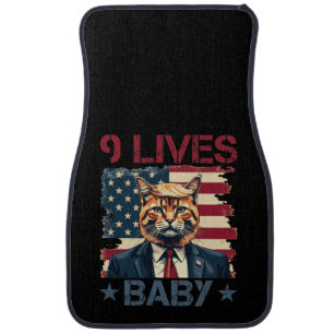 Trump 9 Lives Baby Car Floor Mat