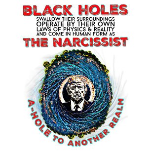 Trump: A-Hole/Black Hole T-Shirt