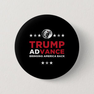 Trump Advance Trump Vance Republican Vp Nominee Ti Button