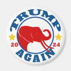 TRUMP AGAIN Red Elephant 2020 Election