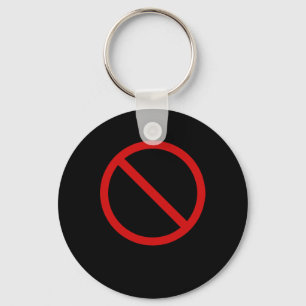 Trump Always Chickens Out Funny Taco Joke Retro St Keychain