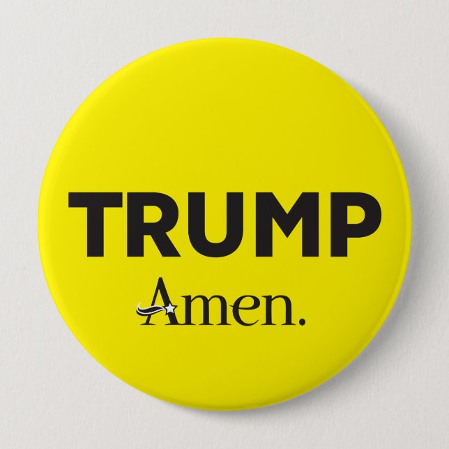 Trump Amen Button (Front)