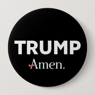 Trump Amen Button