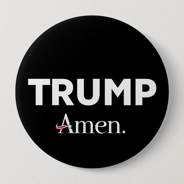 Trump Amen Button (Front)