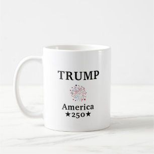 Trump America 250 Personalized Name Coffee Mug