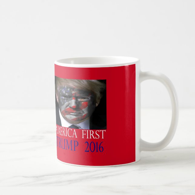 TRUMP AMERICA FIRST 2016 Coffee Mug (Right)