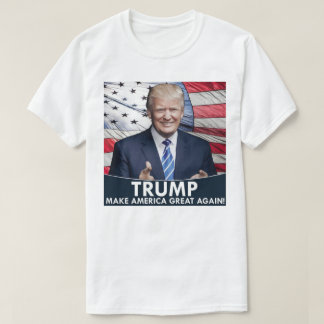 Trump American Flag T-Shirt