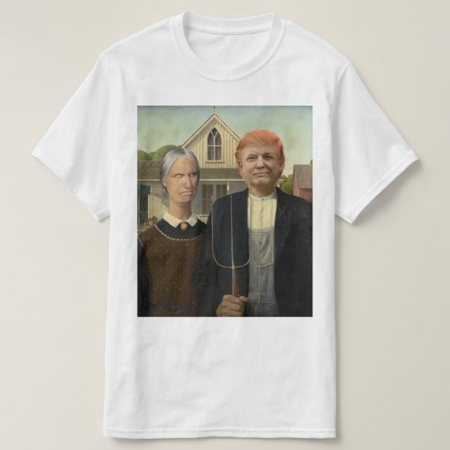 Trump – American Gothic T-Shirt (Design Front)