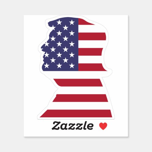 TRUMP American President Sticker
