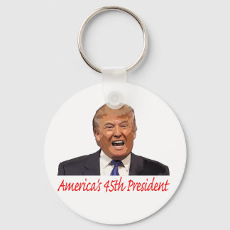 Trump, America's 45th President Keychain
