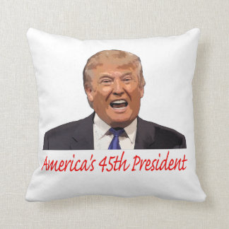 Trump, America's 45th President Throw Pillow