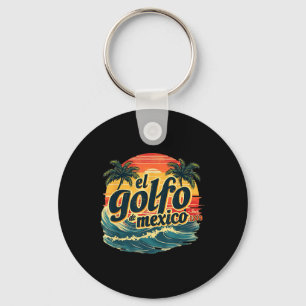Trump Americas Gulf Mexico El Golfo De Mexico Keychain