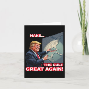 Trump America's Gulf Mexico President Trump  Card