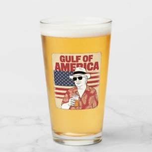 Trump America's Gulf Mexico President Trump Glass