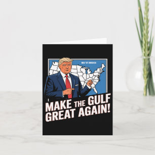 Trump America's Gulf Mexico President Trump Gulf A Card
