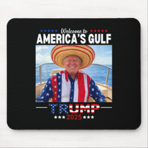 Trump America's Gulf Mexico President Trump Sombre Mouse Pad