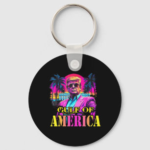 Trump Americs Gulf Mexico Presdent Trump Sombrero Keychain