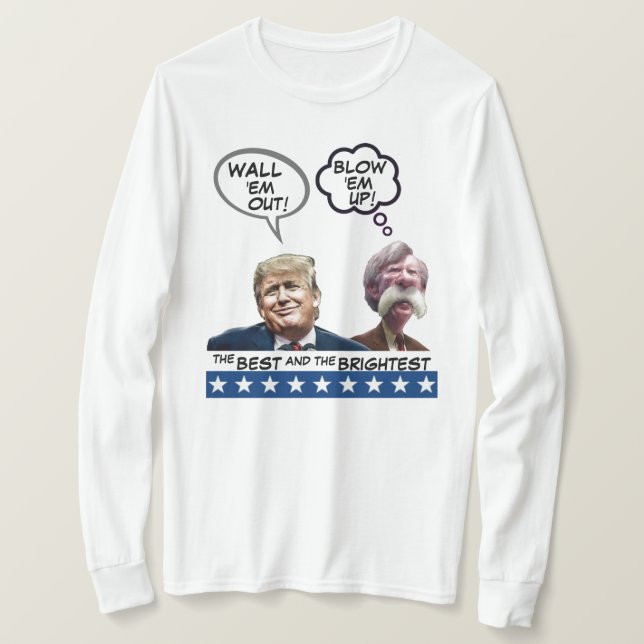 Trump and Bolton T-Shirt (Design Front)