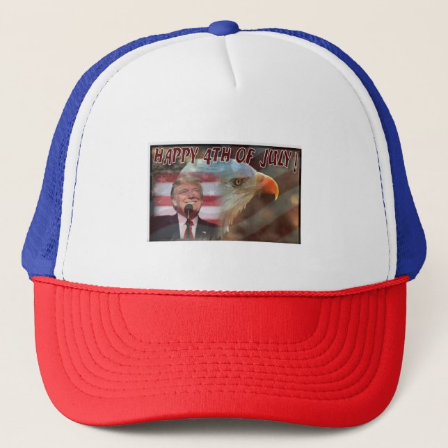 Trump and Eagle ball cap (Front)