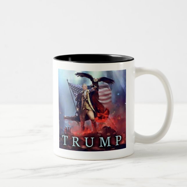 Trump and Eagle -- Mug 1 (Right)