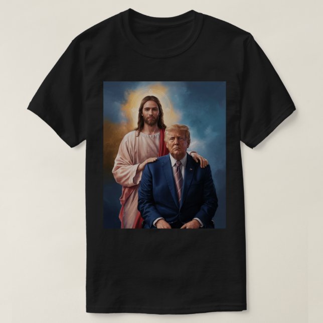 Trump and Jesus T-Shirt (Design Front)