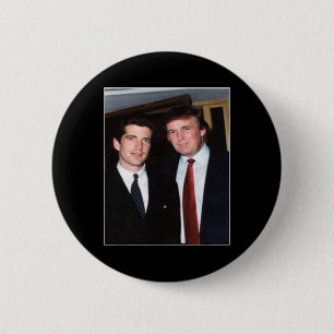 Trump And Jfk Anonymous Button