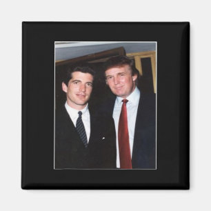 Trump And Jfk Anonymous Magnet